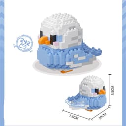 image-Kawaii Cute Bird Building Blocks Set - Creative Educational Toys