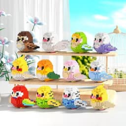 image-Kawaii Cute Bird Building Blocks Set - Creative Educational Toys
