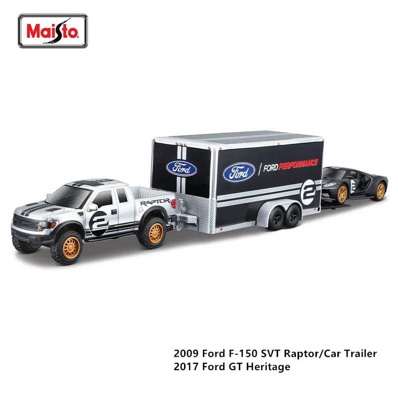 image-Maisto Design Tow & Go - Die-Cast Model - Fun 1:64 Toy Vehicle