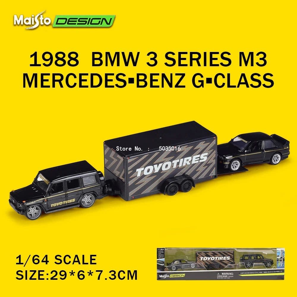 image-Maisto Design Tow & Go - Die-Cast Model - Fun 1:64 Toy Vehicle