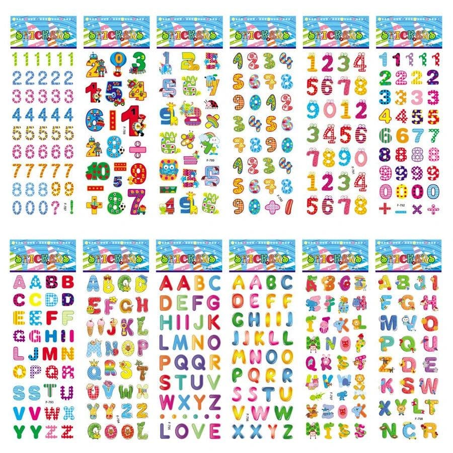 image-JOKEJOLLY Christmas Stickers - Fun Decor for Kids - 5 Sheets