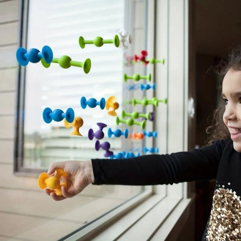 image-Pop Sucker - Mini Silicone Toys - Fun 3D Puzzle for Ages 6-12