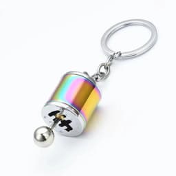 image-Muddy Puddles Creative Antistress Keyring - Fidget Car Shifter Keychain