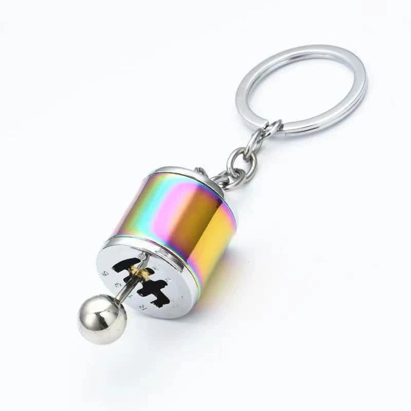 image-Muddy Puddles Creative Antistress Keyring - Fidget Car Shifter Keychain