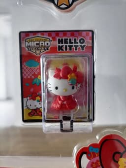 image-Bandai Hello Kitty Micro Pop Figure with Collectible Mini Case Toy
