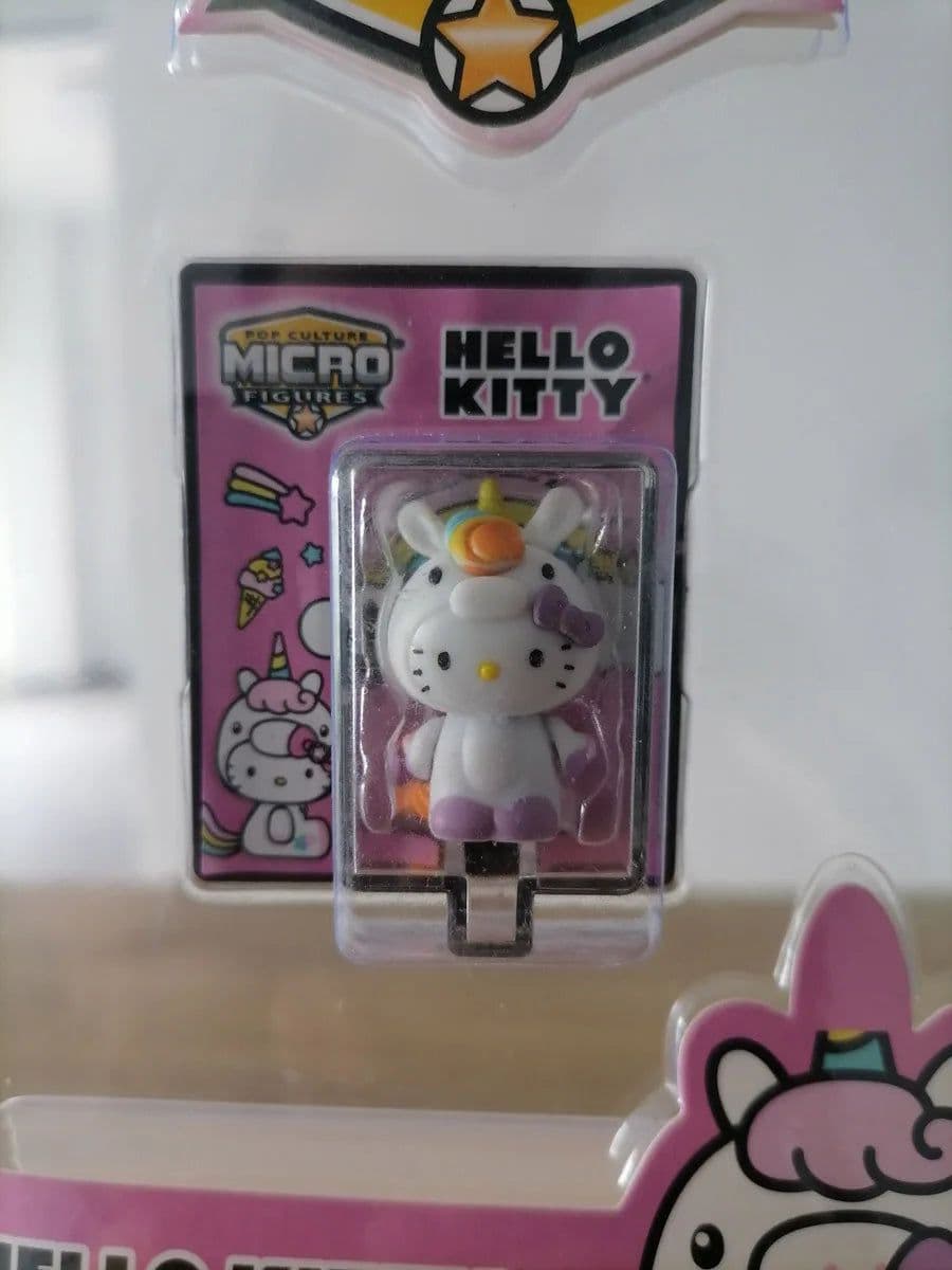 image-Bandai Hello Kitty Micro Pop Figure with Collectible Mini Case Toy