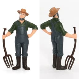 image-Christmas Style Miniature Figure Toy - Eco-Friendly PVC Collection