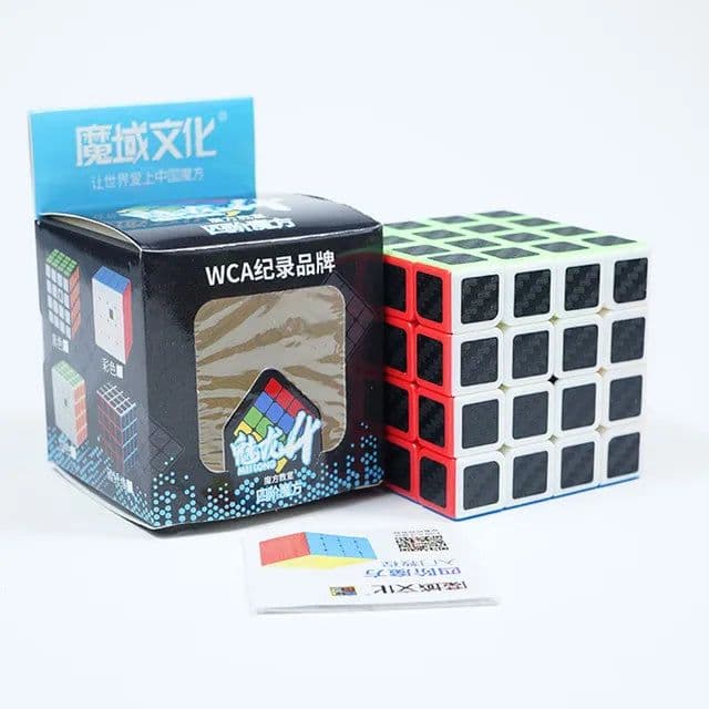 image-MeiLong 4x4x4 Magic Cube Puzzle - Colourful Educational Toy for Kids