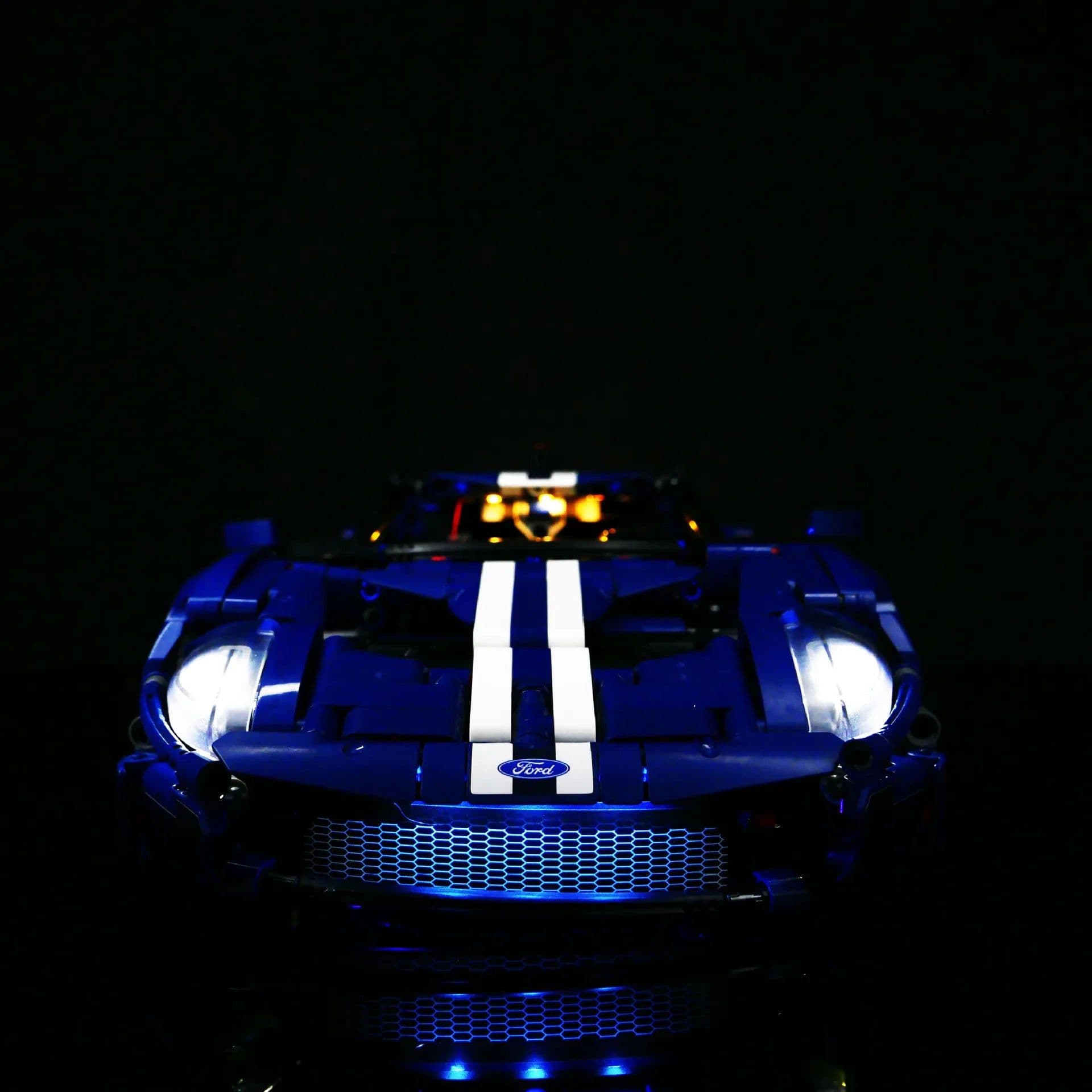 image-LED Light Kit for Building Block Models - Compatible with Lego