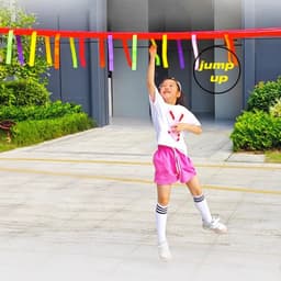 image-GSF Kids Jumping Game - Fun Sensory Training Activity for Outdoor Play