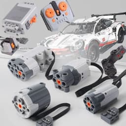 image-Sky Feather Micro-Motor Power Function Parts for DIY RC Building Blocks