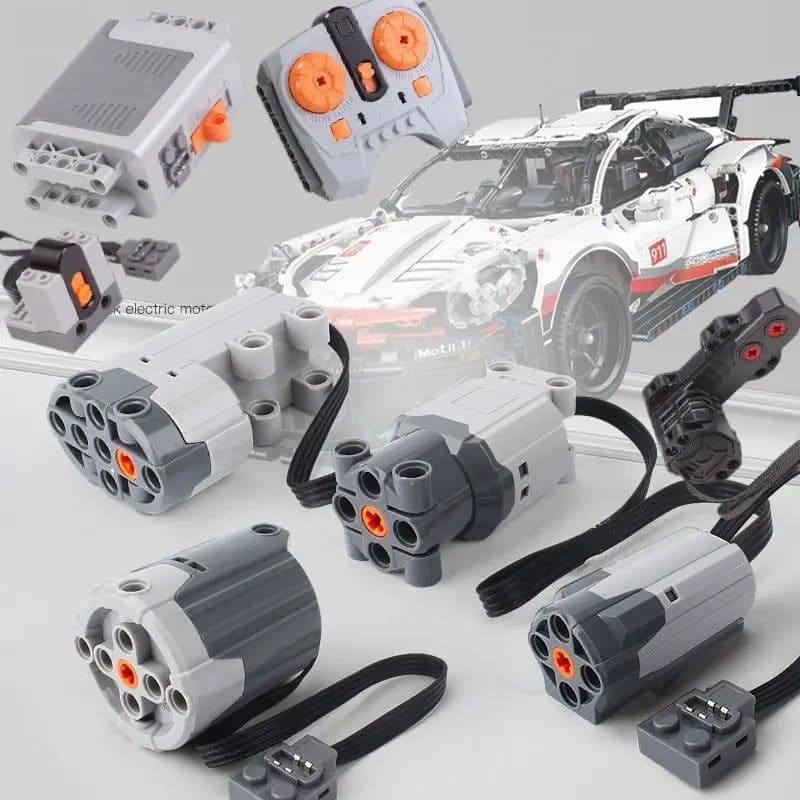 image-Sky Feather Micro-Motor Power Function Parts for DIY RC Building Blocks