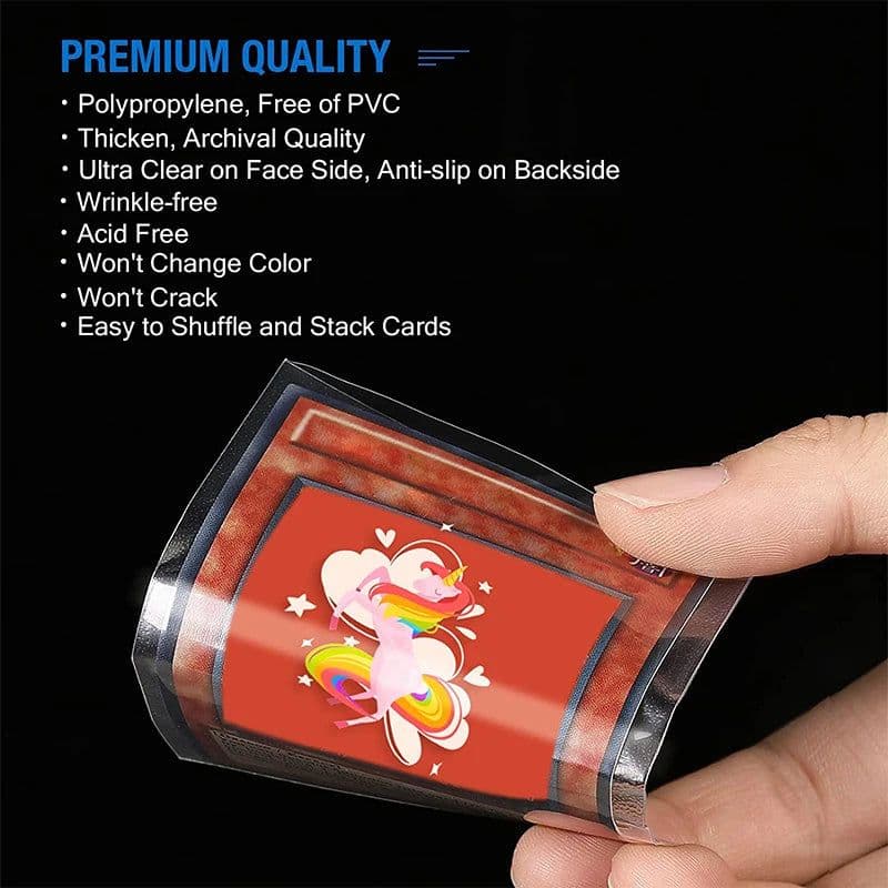 image-Pikachu Bluesky Card Sleeves - Durable PVC Protection for Trading Cards