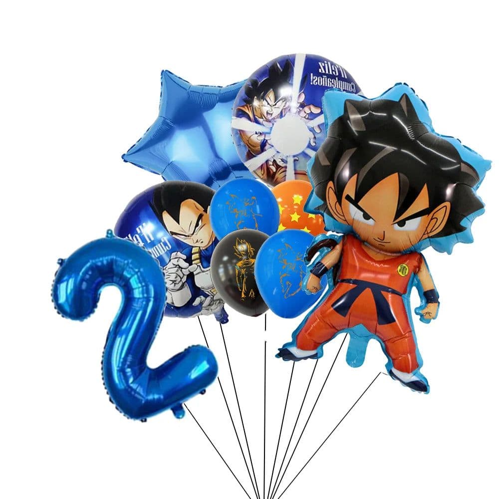 image-Bandai Dragon Ball Foil Balloons for Memorable Birthday Celebrations