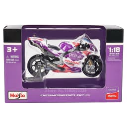 image-Maisto 1:18 Ducati Pramac Racing Alloy Model - Authentic Diecast Motorcycle