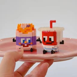 image-Happy Food Building Blocks - Vibrant Educational Toys for Creative Play