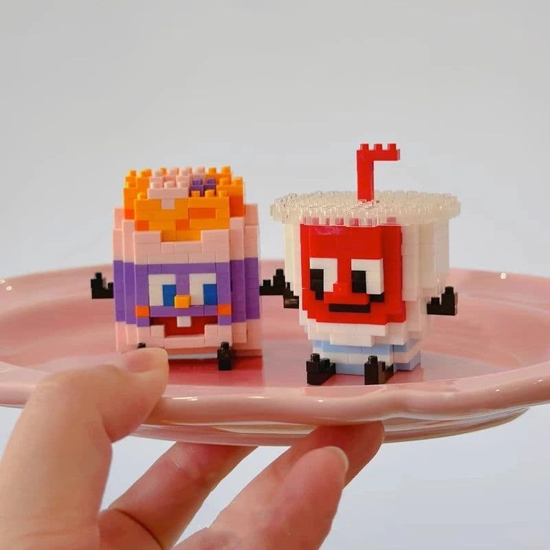 image-Happy Food Building Blocks - Vibrant Educational Toys for Creative Play