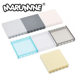 image-MARUMINE 20PCS 1x6x5 Window Glass Panel for Fantasy Building Blocks