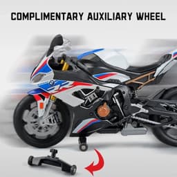 image-MAKEDA 1:12 BMW S1000RR Diecast Motorcycle Toy - Exquisite Detail & Durability