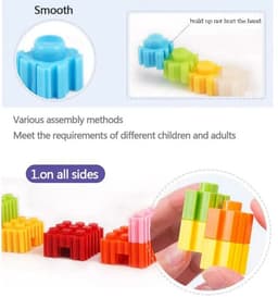 image-PUPUKOU Micro Diamond Building Blocks - 100pcs Educational Toy for Kids