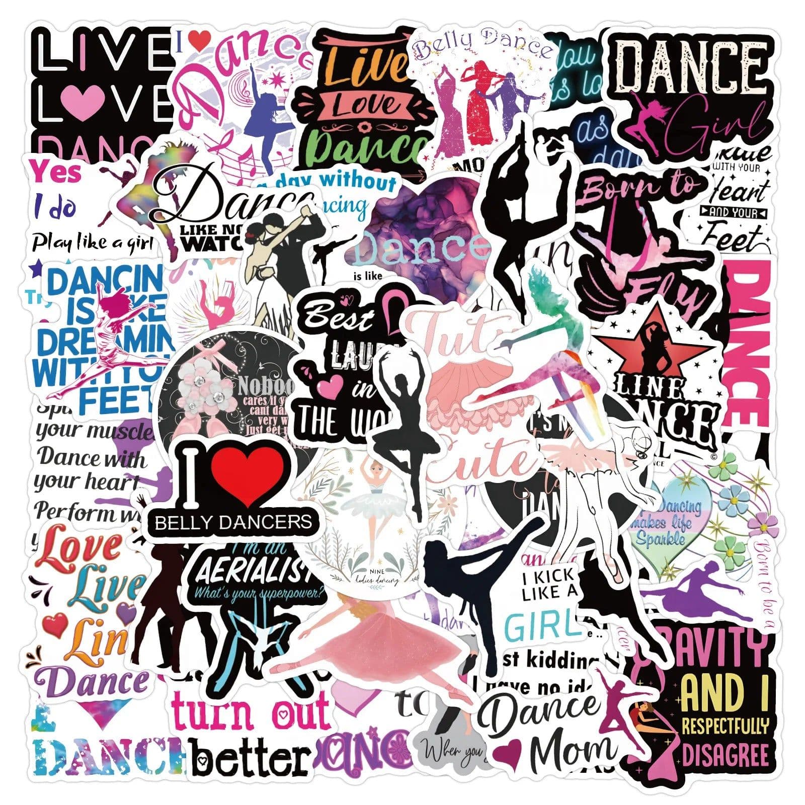 image-Hizxj PVC 5cm Innovative Dance Accessory for Laptops & Skateboards
