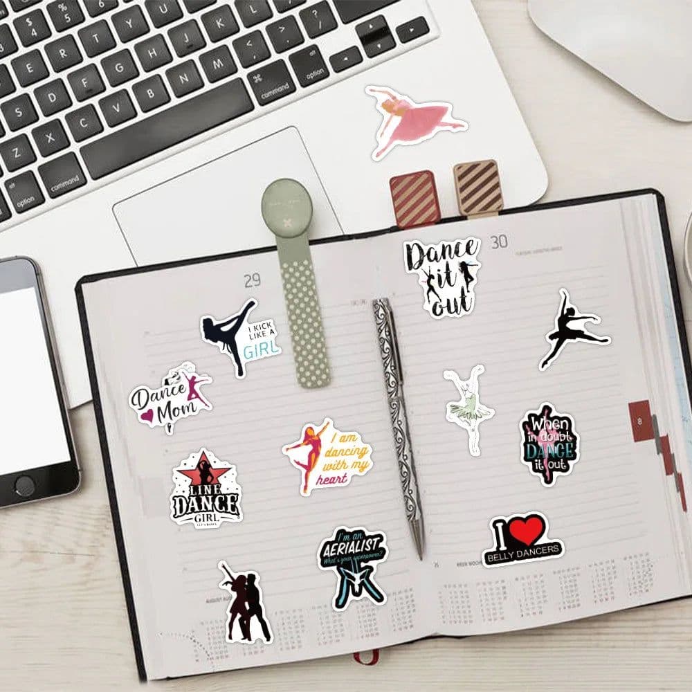 image-Hizxj PVC 5cm Innovative Dance Accessory for Laptops & Skateboards
