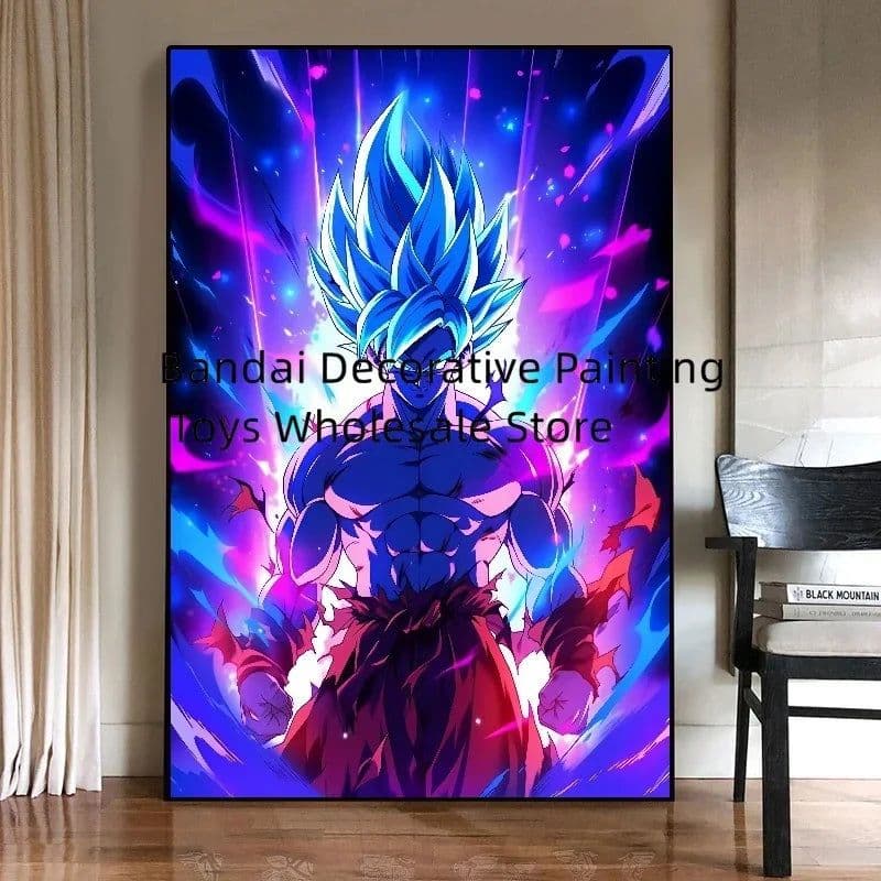 image-Dragon Ball High-Quality Canvas Art Poster - Perfect Wall Decor