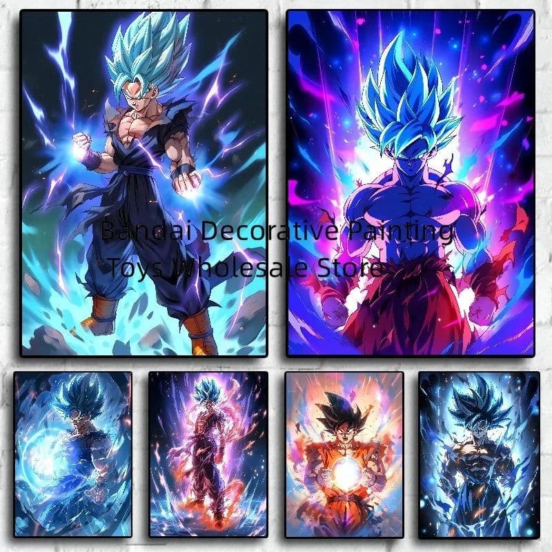 image-Dragon Ball High-Quality Canvas Art Poster - Perfect Wall Decor