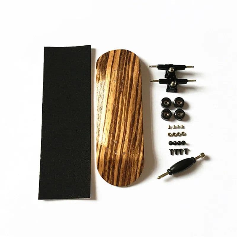 image-Finger Skateboard Set - 34mm Canadian Maple Deck | Perfect for Enthusiasts