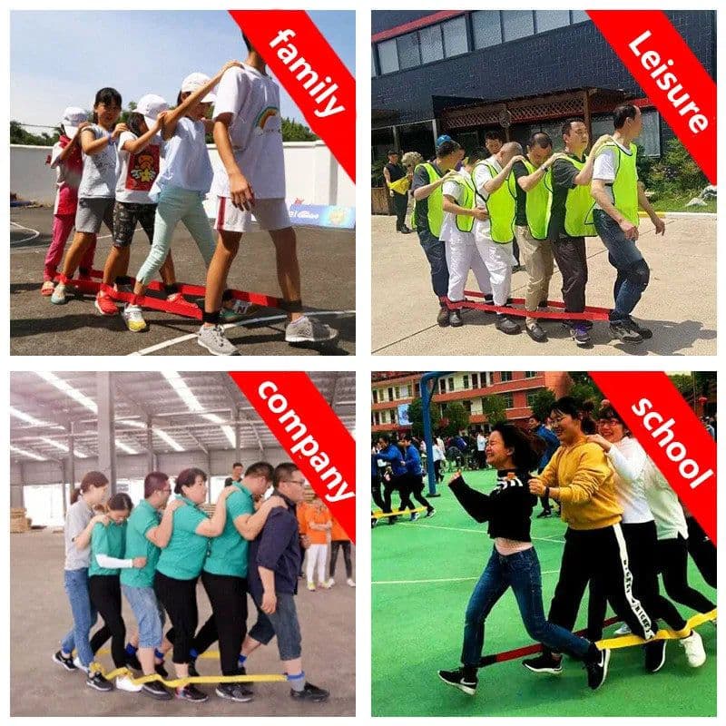 image-MEADE Giant Footsteps Team Game - Fun Outdoor Cooperation Toy