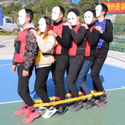 image-MEADE Giant Footsteps Team Game - Fun Outdoor Cooperation Toy