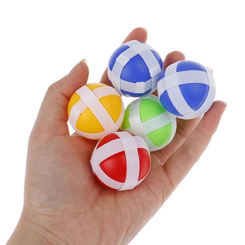 image-MEADE 20 PCS Sticky Target Balls - Fun Outdoor Toy for Active Play