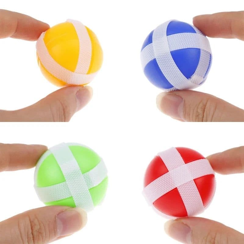 image-MEADE 20 PCS Sticky Target Balls - Fun Outdoor Toy for Active Play