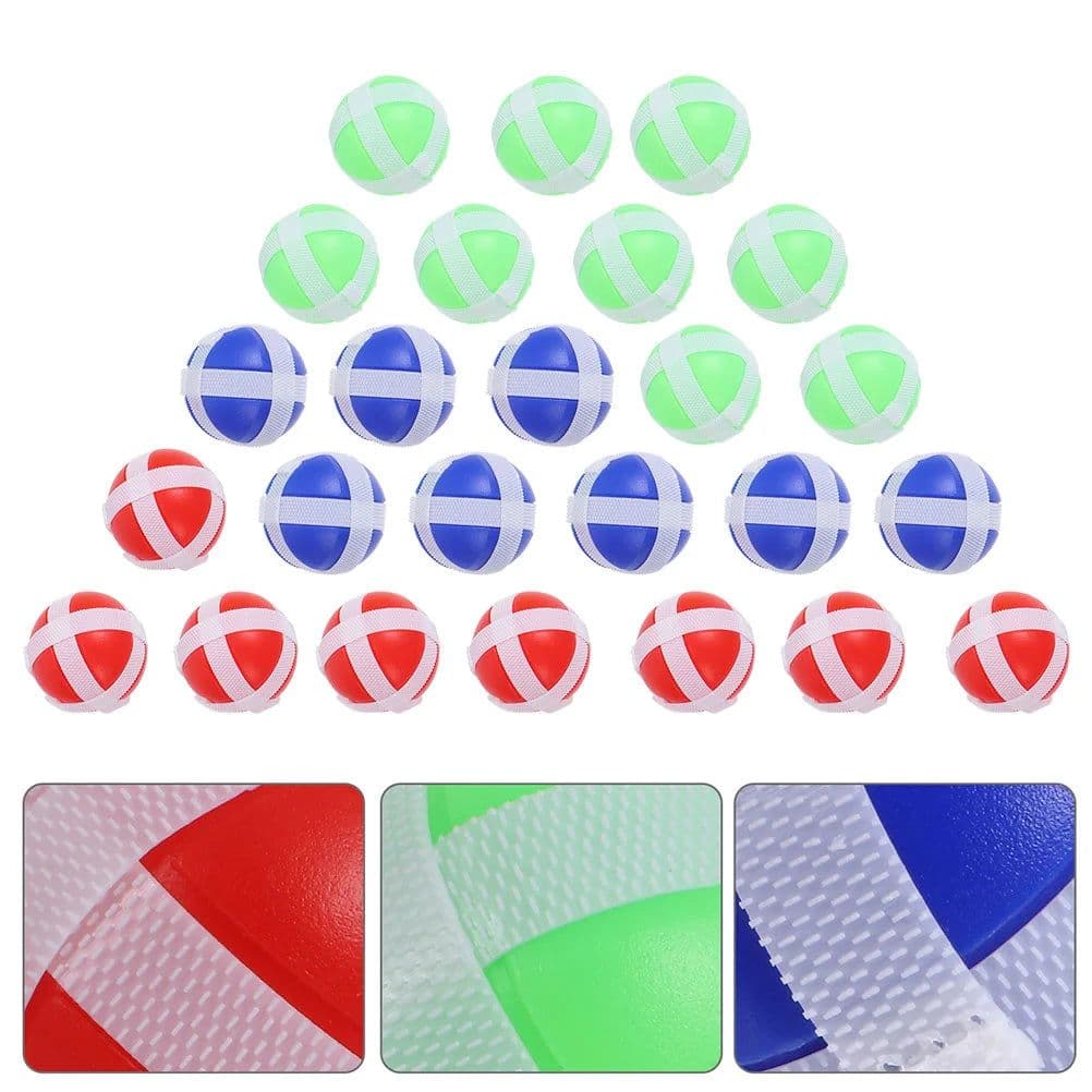 image-MEADE 20 PCS Sticky Target Balls - Fun Outdoor Toy for Active Play
