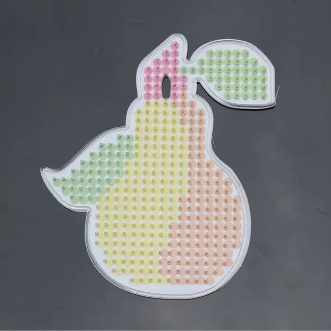 image-Yantjouet Transparent Pegboard for 5mm Hama Beads - DIY Pixel Art Tool