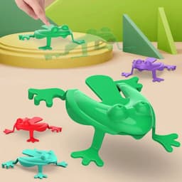 image-EVYVKV Jumping Frog Toys - Fun Stress Relief Toys for Kids - 50PCS Set