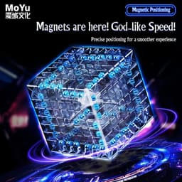 image-MoYu Meilong 7 V2 Magnetic Speed Cube - Ultimate Puzzle Experience