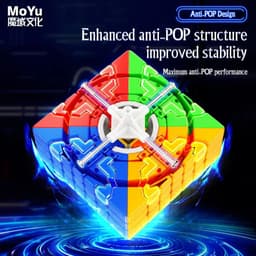 image-MoYu Meilong 7 V2 Magnetic Speed Cube - Ultimate Puzzle Experience