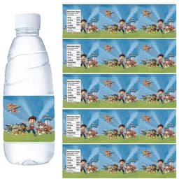 image-TAKARA TOMY PAW Patrol Water Bottle Labels - Party Decoration Supplies