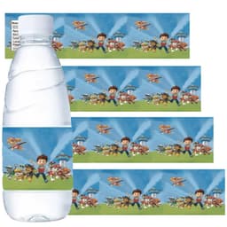 image-TAKARA TOMY PAW Patrol Water Bottle Labels - Party Decoration Supplies