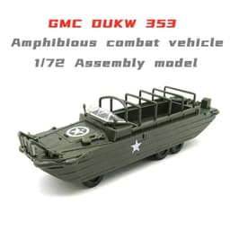 image-GRAPMAN WWII GMC DUKW 353 Amphibious Model Kit for Ages 14+ Educational Toy