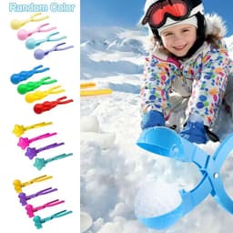 image-Versatile Snowball Clip - Safe & Durable Winter Toy for All Ages