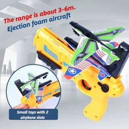 image-SONGYI Ejection Plane Toy - Battery-Free Fun for Outdoor Play