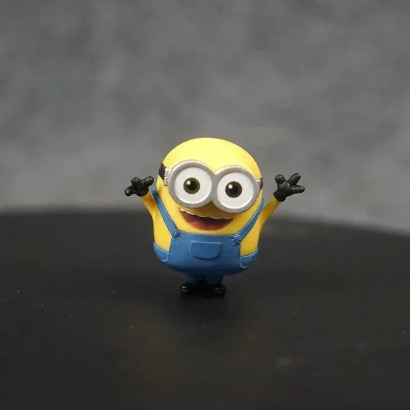 image-Bandai Minions Action Figures - Cute Collectible Dolls for Movie Fans