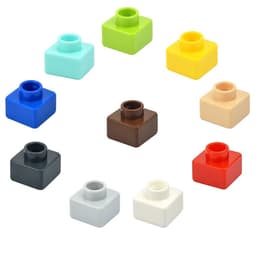 image-DUOP 30Pcs Big Size Thin Building Blocks for Creative DIY Construction
