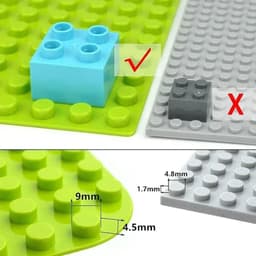 image-DUOP 30Pcs Big Size Thin Building Blocks for Creative DIY Construction