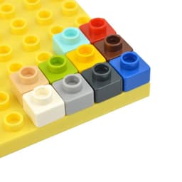 image-DUOP 30Pcs Big Size Thin Building Blocks for Creative DIY Construction