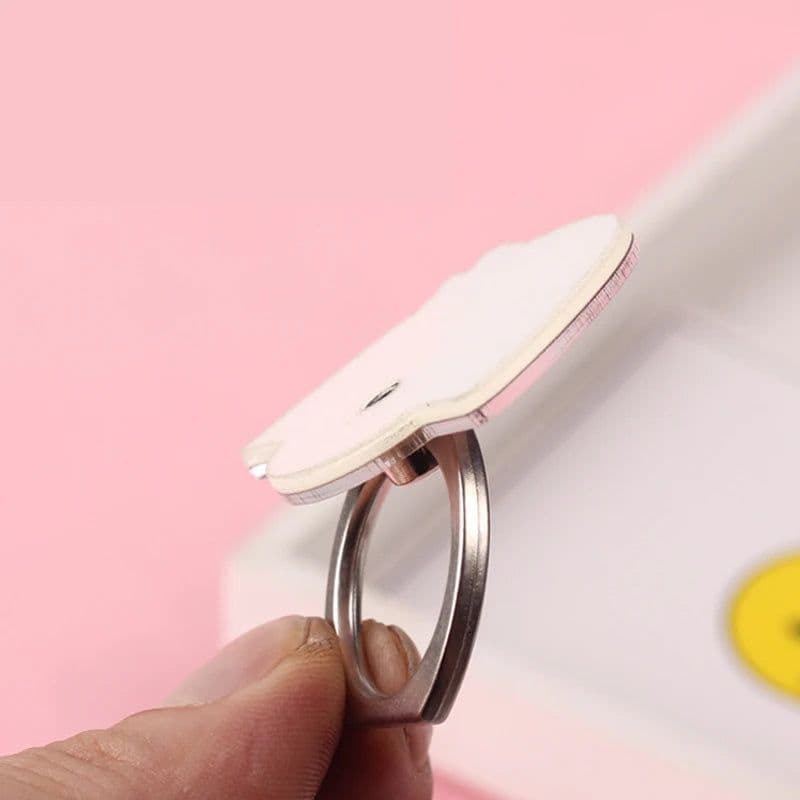 image-Bandai One Piece Luffy Finger Ring Mobile Holder - Fun & Functional Stand