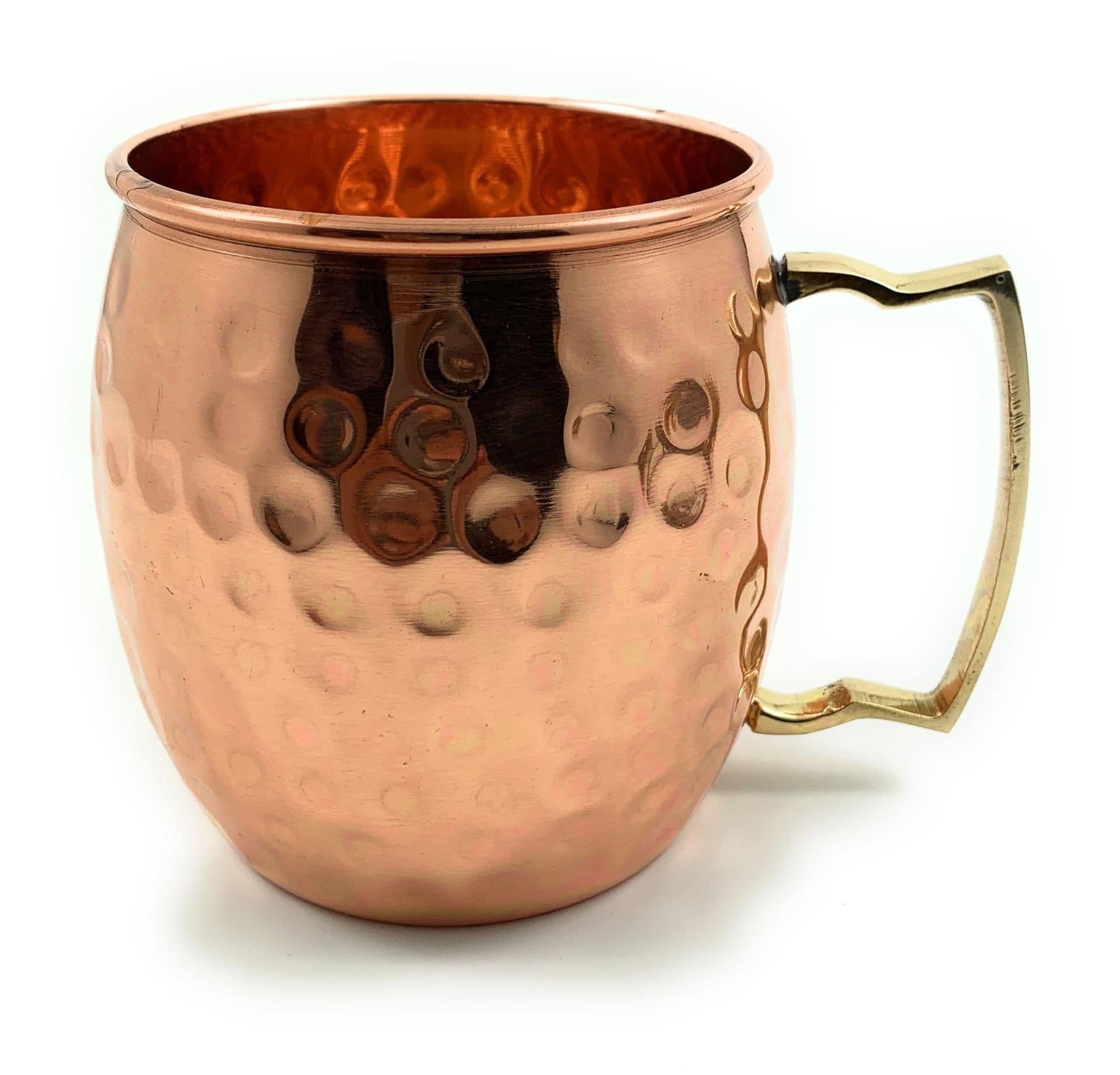 image-Hammered Moscow Mule Mugs, Set of 2