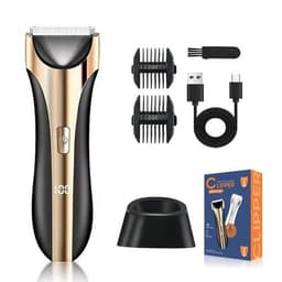 image-Electric Groin Trimmer for Men Waterproof Ball Trimmer for Pubic/Body